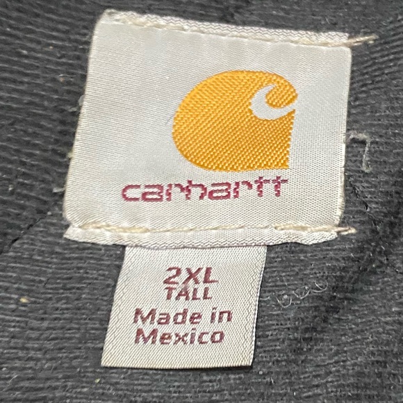 Carhartt Men’s Washed Duck Insulated Active Jacket Brown Tan - Picture 11 of 12